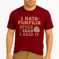 Funny I Hate Pumpkin Spice Yeah I Said It Anti Pumpkin Spice Cooling Performance Crew T-Shirt