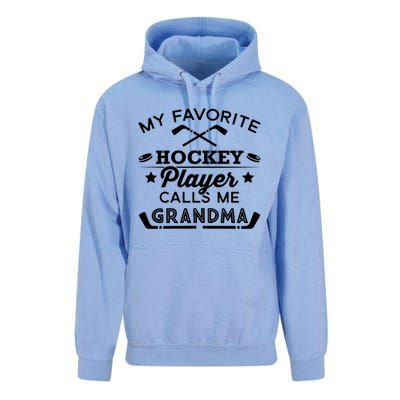 Favorite Ice Hockey Player Gift For Grandma Meaningful Gift Unisex Surf Hoodie