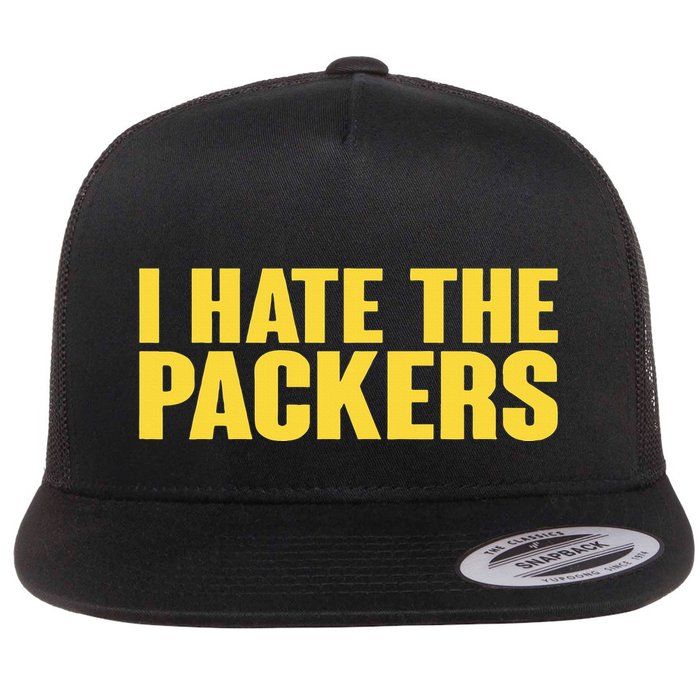 Funny I Hate The P.Acker Flat Bill Trucker Hat