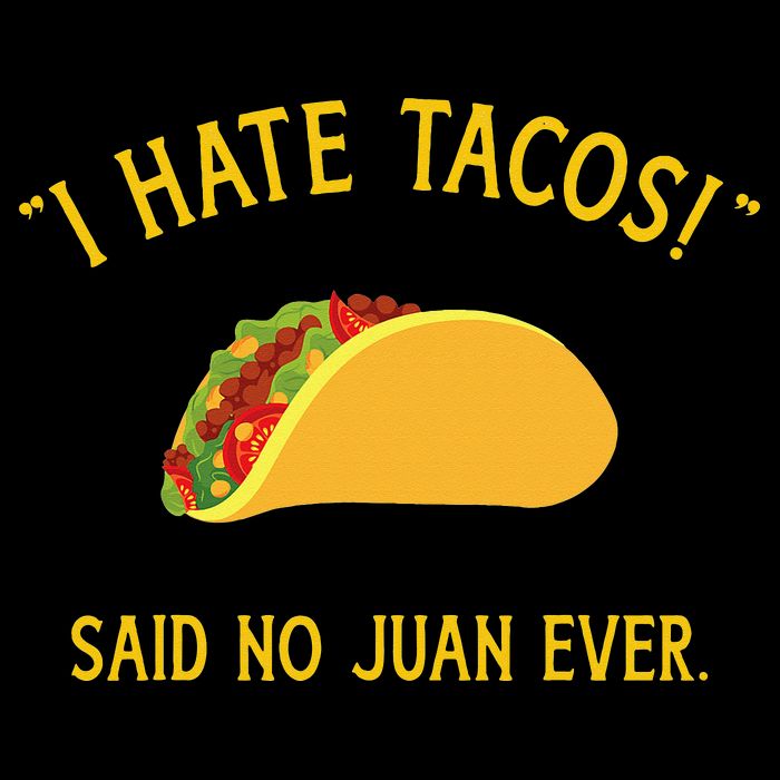 Funny I hate tacos said no juan ever for Cinco de Mayo 16 in Basic Backpack