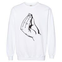 Funny Italian Hand Gesture What Garment-Dyed Sweatshirt