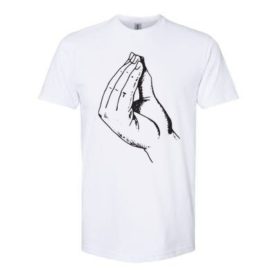 Funny Italian Hand Gesture What Softstyle® CVC T-Shirt