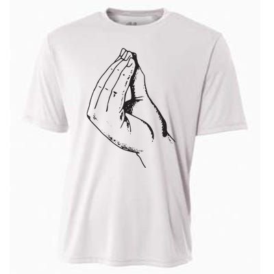 Funny Italian Hand Gesture What Cooling Performance Crew T-Shirt