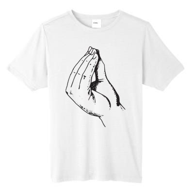 Funny Italian Hand Gesture What Tall Fusion ChromaSoft Performance T-Shirt