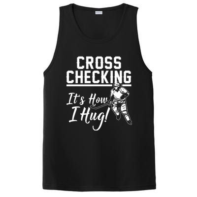 Funny Ice Hockey Gift For Cool Game Player PosiCharge Competitor Tank