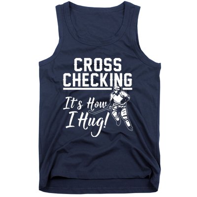 Funny Ice Hockey Gift For Cool Game Player Tank Top