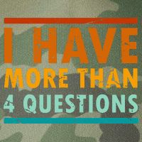 Funny I Have More Than Four Questions Passover Legacy Tie Dye Trucker Hat
