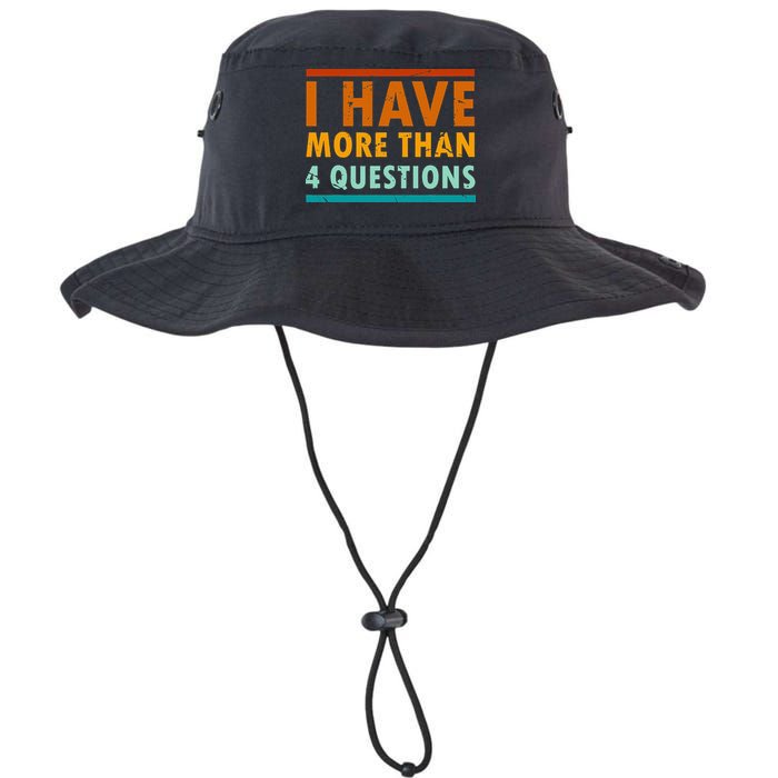 Funny I Have More Than Four Questions Passover Bucket Hat