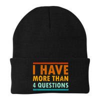Funny I Have More Than Four Questions Passover Beanie