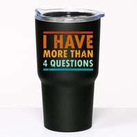 Funny I Have More Than Four Questions Passover Tumbler