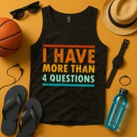 Funny I Have More Than Four Questions Passover Tank Top