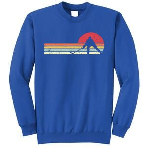 Funny Ice Hockey Retro Style For Hockey Player Sweatshirt