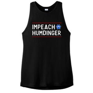 Funny Impeach Humdinger Tee Ladies PosiCharge Tri-Blend Wicking Tank