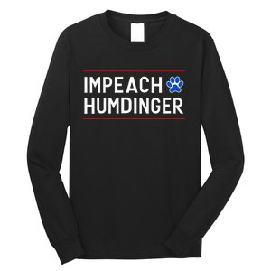 Funny Impeach Humdinger Tee Long Sleeve Shirt