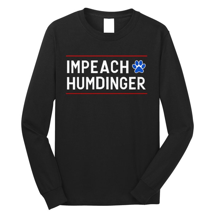 Funny Impeach Humdinger Tee Long Sleeve Shirt