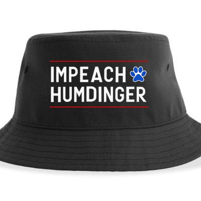 Funny Impeach Humdinger Tee Sustainable Bucket Hat