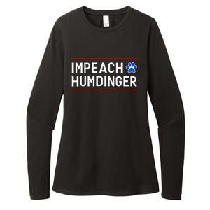 Funny Impeach Humdinger Tee Womens CVC Long Sleeve Shirt