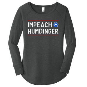 Funny Impeach Humdinger Tee Women's Perfect Tri Tunic Long Sleeve Shirt