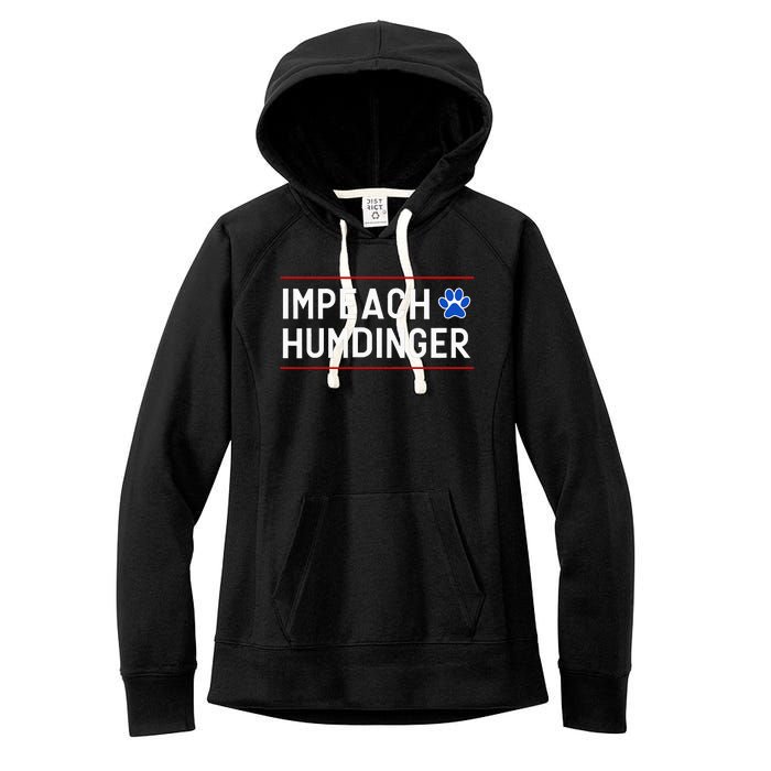 Funny Impeach Humdinger Tee Women's Fleece Hoodie