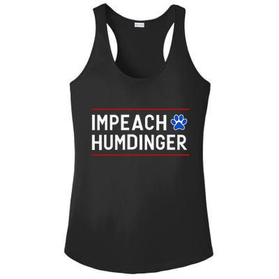 Funny Impeach Humdinger Tee Ladies PosiCharge Competitor Racerback Tank