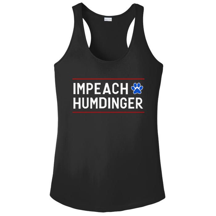 Funny Impeach Humdinger Tee Ladies PosiCharge Competitor Racerback Tank