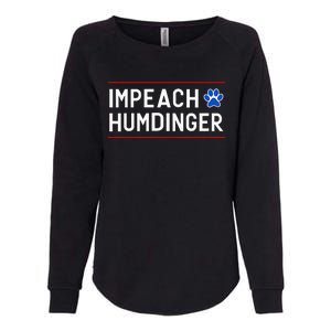 Funny Impeach Humdinger Tee Womens California Wash Sweatshirt