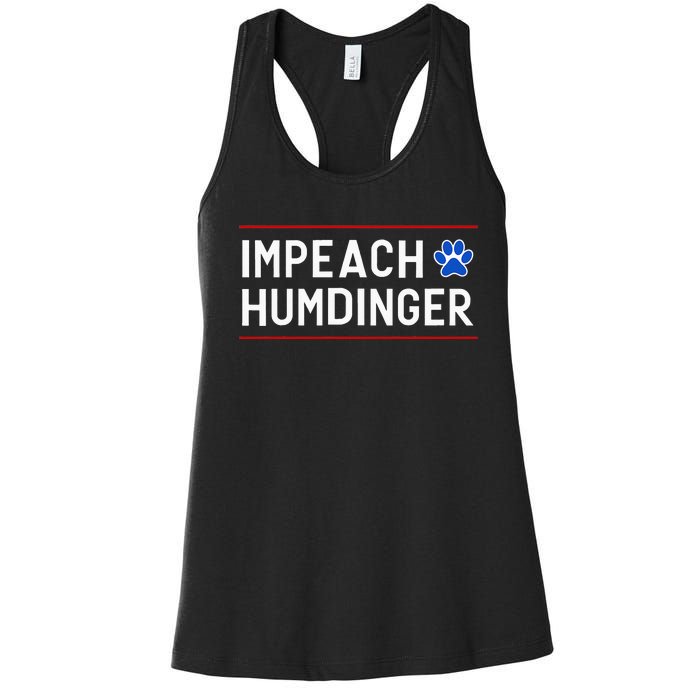 Funny Impeach Humdinger Tee Women's Racerback Tank