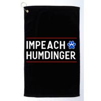 Funny Impeach Humdinger Tee Golf Towel