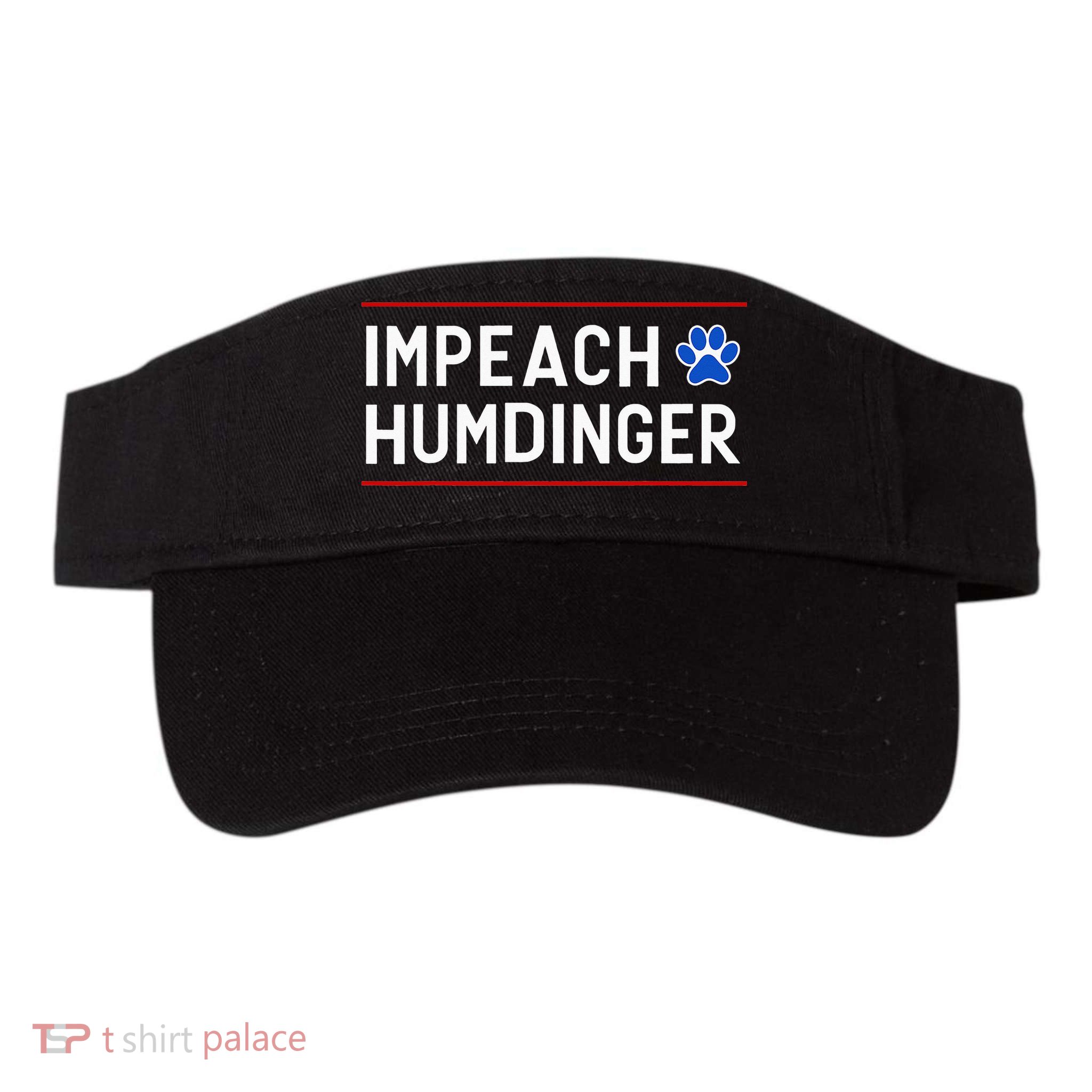 Funny Impeach Humdinger Tee Visor