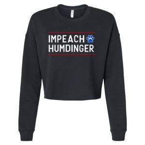 Funny Impeach Humdinger Tee Cropped Pullover Crew