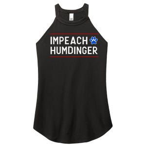 Funny Impeach Humdinger Tee Women's Perfect Tri Rocker Tank