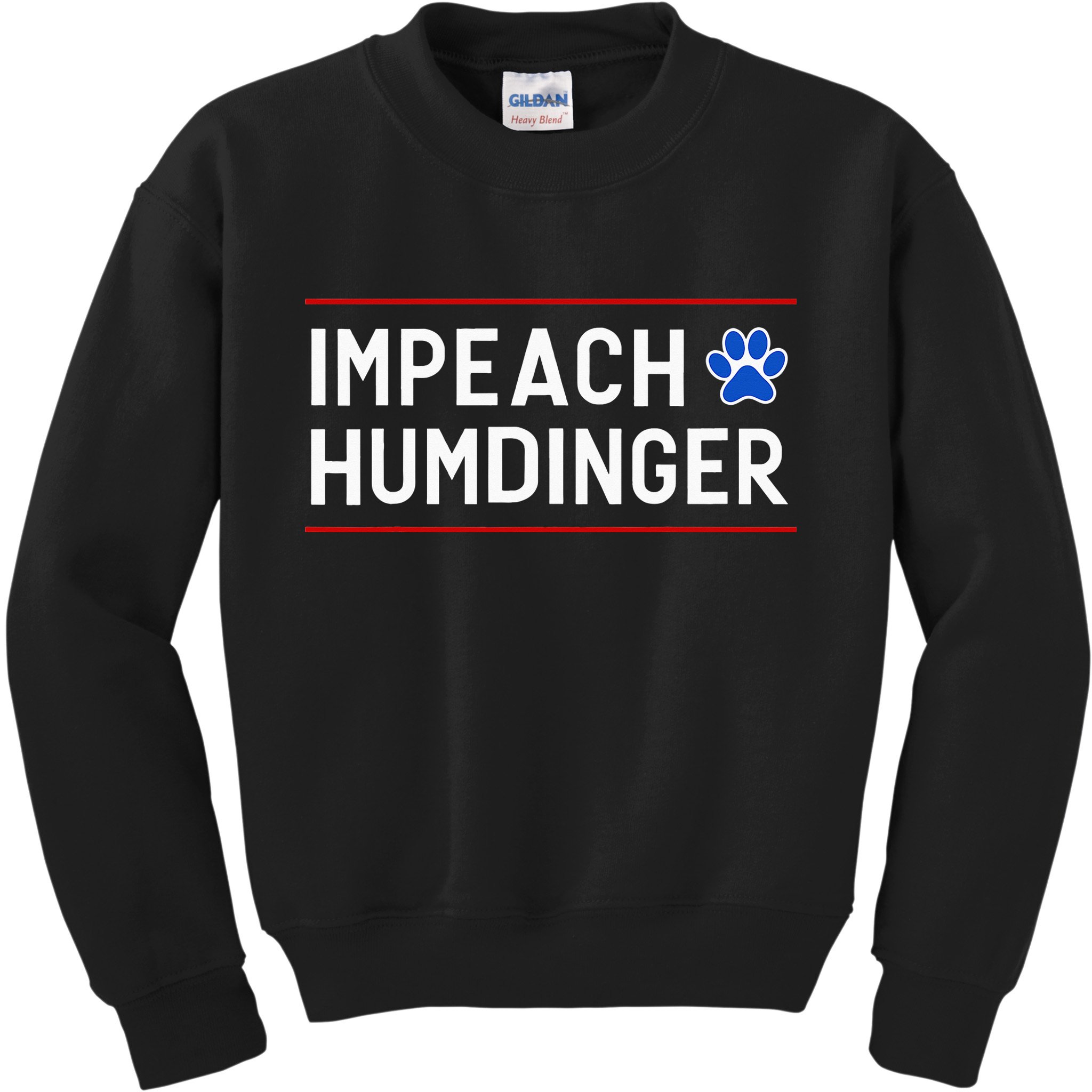 Funny Impeach Humdinger Tee Kids Sweatshirt