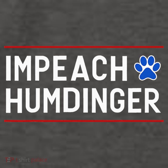 Funny Impeach Humdinger Tee Vector Backpack