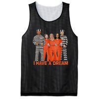 Funny I Have A Dream Mesh Reversible Basketball Jersey Tank