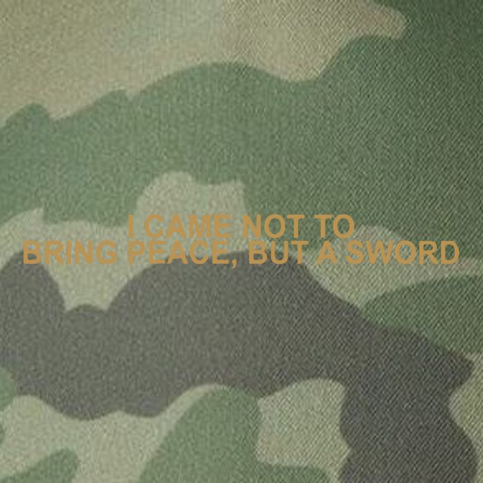 Fantasy Initiative I Came Not To Bring Peace But A Sword Legacy Tie Dye Trucker Hat