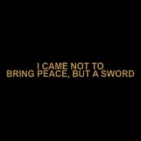 Fantasy Initiative I Came Not To Bring Peace But A Sword 7-Panel Snapback Hat