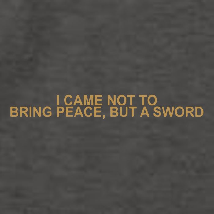 Fantasy Initiative I Came Not To Bring Peace But A Sword Vector Backpack