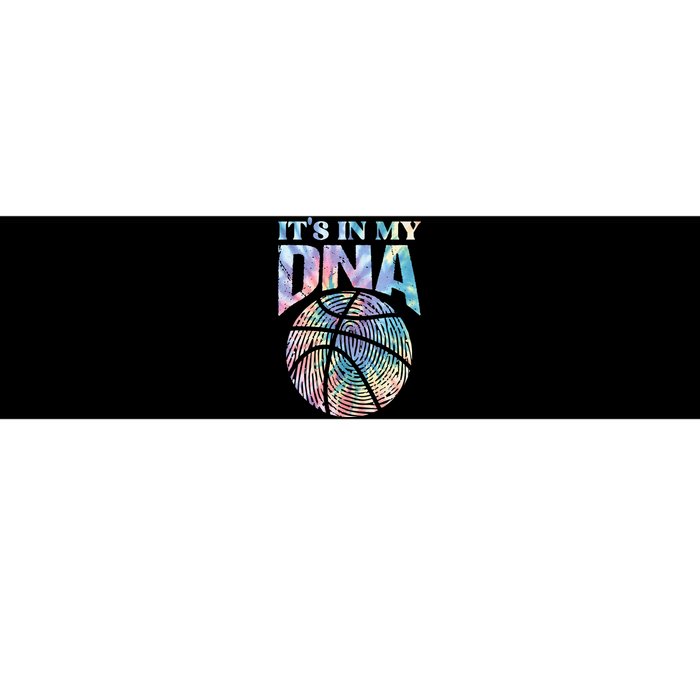 Funny Its In My DNA Girls Basketball Lover Basketball Fan Bumper Sticker