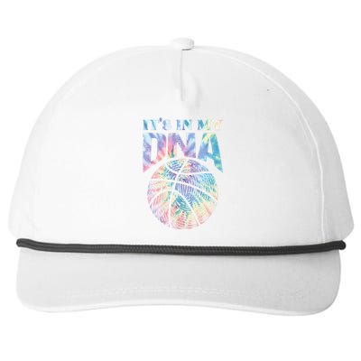 Funny Its In My DNA Girls Basketball Lover Basketball Fan Snapback Five-Panel Rope Hat