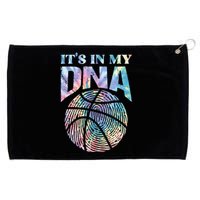 Funny Its In My DNA Girls Basketball Lover Basketball Fan Grommeted Golf Towel