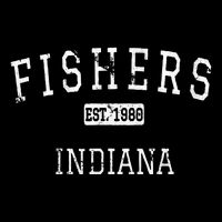 Fishers Indiana In Vintage Visor