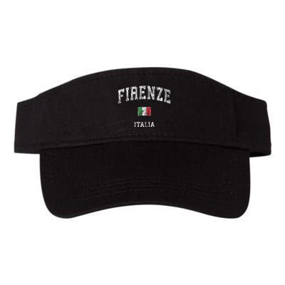 Firenze Italia Italy Vintage Athletic Sports Design Visor