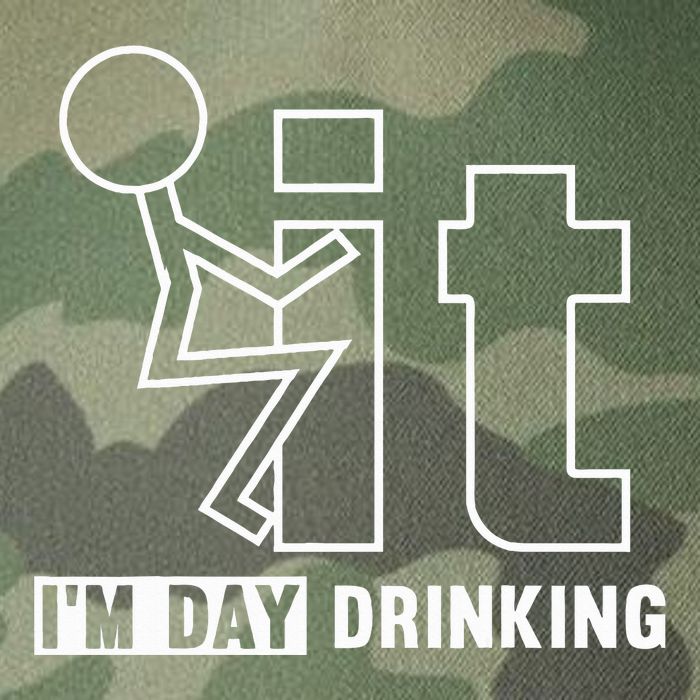 F It IM Day Drinking Funny Drink Legacy Tie Dye Trucker Hat