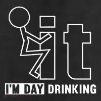 F It IM Day Drinking Funny Drink 11oz C Handle Ceramic Mug