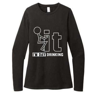 F It IM Day Drinking Funny Drink Womens CVC Long Sleeve Shirt