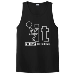 F It IM Day Drinking Funny Drink PosiCharge Competitor Tank