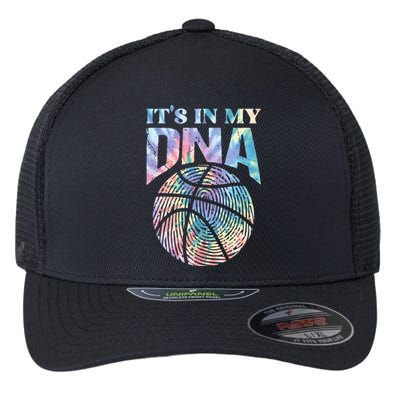 Funny Its In My DNA Girls Basketball Lover Basketball Fan Flexfit Unipanel Trucker Cap