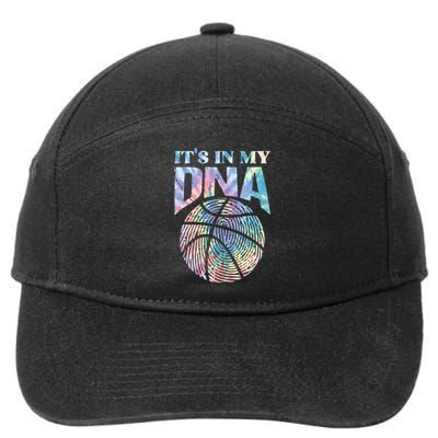 Funny Its In My DNA Girls Basketball Lover Basketball Fan 7-Panel Snapback Hat