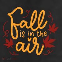 Fall Is In The Air Nature Cute 7 Panel Mesh Trucker Snapback Hat