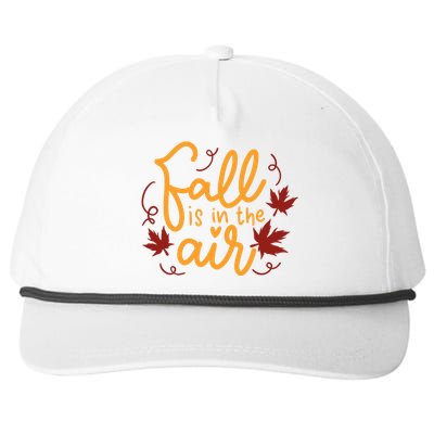 Fall Is In The Air Nature Cute Snapback Five-Panel Rope Hat